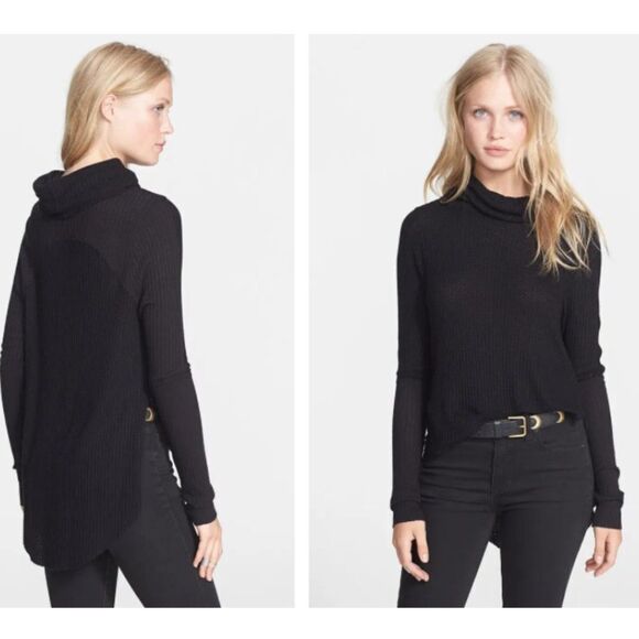 We The Free  Kristina Drippy Thermal Sweater Top  A-0011b - Picture 1 of 12